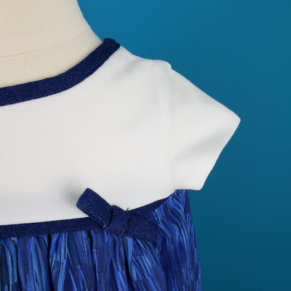 🆕️🎈😊 LITTLE ANGELS by US Angels Indigo Blue Dress // (CHILD) // (NWT) - Picture 4 of 7